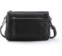 Pavers Pavers Black Quilted Crossbody Bag
