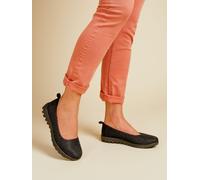 Pavers Pavers Black Standard Fit Lightweight Slip On Pumps Black EU 41 (UK 8)