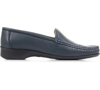 Pavers Pavers Blue Wide Fit Leather Loafers Blue 7 EU 40