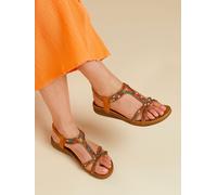 Pavers Pavers Camel Pavers Beaded Sandals