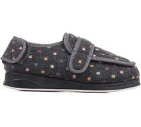 Pavers Pavers Grey Touch Fastening Full Slippers