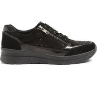 Pavers Pavers Wide Fit Black Trainers
