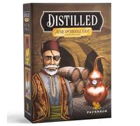 Paverson Games: Distilled : Extension Afrique et Moyen-Orient - Jeu de cartes de stratégie thématique, jeu de société Crafting Spirits, à partir de 14 ans, 1 à 5 joueurs, 60 minutes