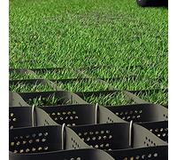 Pavés de gazon en polyéthylène - Stabilisateur de sol en nid d'abeille pour allées, paysages, pentes, cours, allées et aires de stationnement (taille : 4 m x 10 m)