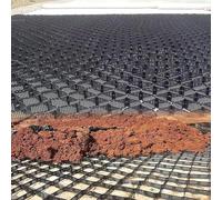 Pavés de Sol pour allée, terrasse, allée, Trottoir, stabilisateur de Sol pour Gravier, Ciment, Sable, 2 Pouces de Hauteur (3 x 5 m/10 x 16,5 pi) - 1 ()