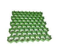 Pavés de Trottoir extérieurs, grilles de stabilisation de Gravier, for Le renforcement du Sol des chemins, des Bases de hangars et des allées for véhicules légers(Style 1,5cm-16 Pieces)