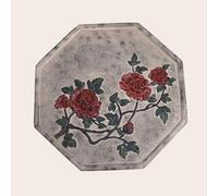 Pavés en résine à motifs floraux for parterres de fleurs, allées, étangs, décorations d'aménagement paysager intérieur et extérieur(Peony,3PCS)