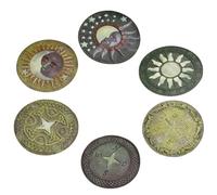 Pavés en résine écologiques for parterres de fleurs, allées, éléments décoratifs rétro dimensionnels for jardin et pelouse(1 PACK)