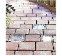 Pavés lumineux à LED solaires - 2x petits + 2x grands G