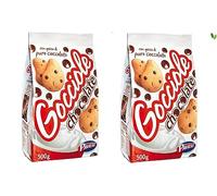 Pavesi: Biscuits « Gocciole Chocolate » avec gouttes de chocolat, sans huile de palme - 500 g (lot de 2)