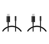 Pavewood 2 adaptateurs USB vers audio 3,5 mm avec casque et microphone de 3,5 mm pour Windows, pour, pour
