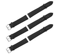 Pavewood 3X 20mm Bracelet de Montre Bracelet en Cuir PU Couleur Noir Neuf Mode