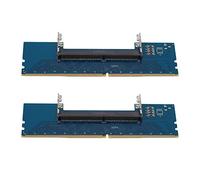 Pavewood Lot de 2 adaptateurs pour ordinateur portable DDR4 SO-DIMM vers mémoire DIMM de bureau