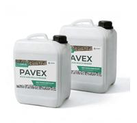 PAVEX - 2 liants de gravier de 5 l pour coller des pierres, du paillis et du gravier de tous types de liaison de pierres pour chemins de jardin ou terrasses - Liant anti-éclats perméable à l'eau