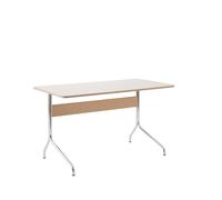 Pavilion AV16 Bureau Mushroom/Chêne/Chrome