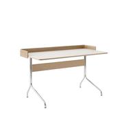 Pavilion AV17 Bureau Mushroom /Chêne/Chrome