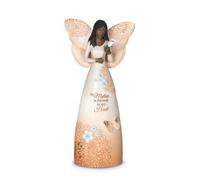 Pavilion Gift company 19100 Mère est Toujours dans Mon cœur Ébène Figurine Ange, 22,9 cm