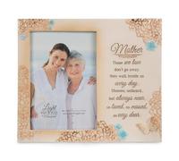 Pavilion Gift Company Mother Memorial 4x6 Inch Picture Frame, Beige