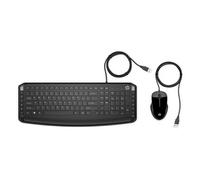 Pavilion Keyboard and Mouse 200 clavier Souris incluse USB Noir