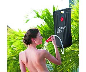 Pavillo Sac de Douche Solaire Pliable Chauffage Solaire Camping Sac de Chauffage Portable Voyage Randonnée Extérieur en Plein Air 20 L
