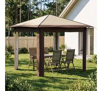Pavillon 210D Oxford avec revêtement argenté Structures Extérieures vidaXL vidaX