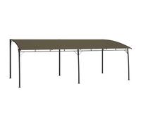 Pavillon Acier enduit de poudre et tissu Gazebo extérieur Abri jardin vidaXL vid