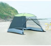 Pavillon en filet 'Beekdaelen' 305x305x213 cm Gris/vert clair
