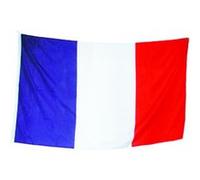 Pavillon France 90 X150 Cm Polyester Non Gaine Avec Anneaux - Tricolore Multicolore G