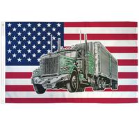 Pavillon Fraternité des camionneurs américains Flag Party 3x5 FT