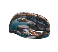 Pavillon In The Park Bandeau de Sport Léger Confort Absorbant Élastique Respirant Activités de Plein Air