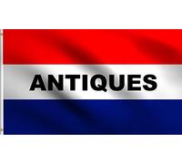 Pavillon Message publicitaire d'un magasin d'antiquités pour une