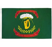 Pavillon Nautique Brigade irlandaise Drapeau Bateau 3x5 FT | Double Face Bannière personnalisée RéSistant à La DéColoration Grande Drapeau Maison Balcon