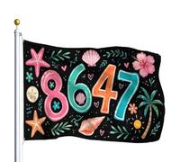 Pavillon Nautique Drôle 86 47 Coquillages Plage De Coquillages Léger Géant Pavillon Couleur Vive Bannière De Drapeaux Personnalisés Pour Carnaval Bateau Parade 90X150Cm