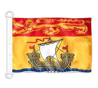 Pavillon nautique Nouveau-Brunswick 45x30cm - Drapeau de bateau canadien - Canada 30 x 45 cm - AZ FLAG