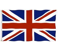 Pavillon Royaume-Uni Royaume-Uni Nation Britannique 2 Œillets Grande Drapeau Résistant Aux Intempérie Drapeau Grand Pour Bateau Célébrations Intérieur 90X150Cm