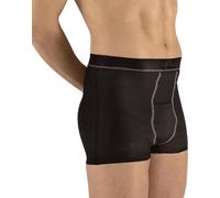 PAVIS - Erniablock 655 - Boxer Homme pour Contention Hernies Inguinales - Slip Hernie Inguinale Homme - Post-Opération avec Tirants Sous-Cuisse - Tissu Antibactérien AIRGENIX - Taille L - Fabriqué en