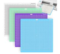Pavlleen Lot de 4 Tapis de Découpe pour Silhouette Cameo 4/3/2/1, 12" x 12"