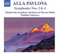 Pavlova, A. – Symphonies N°2 et 4 – NAXOS – Import