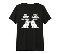Pavlov's Dogs - Slogan Sarcastique Amusant Chiens de Pavlov T-Shirt Haut de Gamme