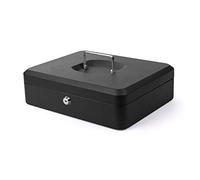 Pavo 8011858 Caissette à monnaie 30 cm Noir