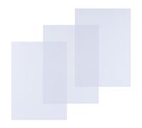 PAVO A4 150 Micron PVC Verre Couverture - Transparent (Lot de 100)