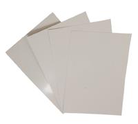 Staples Couvertures de reliure pour dos cartonné A4 (210 x 297 mm) blanc 250 g/m² 100 unités