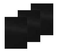 PAVO A4 Glossy Cardboard Couverture - Noir (Lot de 100)