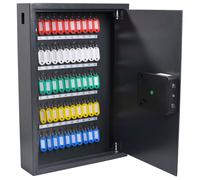 Pavo Armoire à clés 8033911 haute sécurité pour 50 clés Noir G