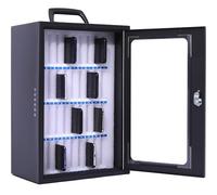 Pavo - Armoire pour Smartphones, pour 36 Smartphones, Taille: 445x295x205mm, Gris