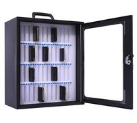 Pavo - Armoire pour Smartphones, pour 48 Smartphones,Taille: 445x376x205mm, Gris