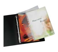 Pavo Pochettes de plastification A4 11 trous pré-perforées 2x125 microns Pack de 100 Brillant