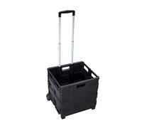 Chariot de transport avec caisse pliante, capacité de