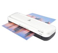 Pavo Colorado Plastifieuse à chaud compacte/légère A4 Blanc