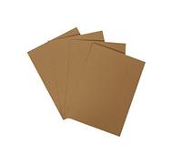 Pavo - Couvertures de reliure ECO A4 brun sable 250 microns, recyclées et recyclables, couvertures de présentation durables, lot de 100-8011117